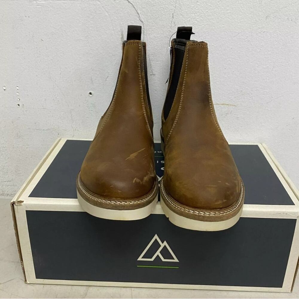 Alpine Design Women’s Light Brown/TAN Bottom Blaze Chelsea Boot AD22WCW001 - 6.5 - Picture 4 of 9